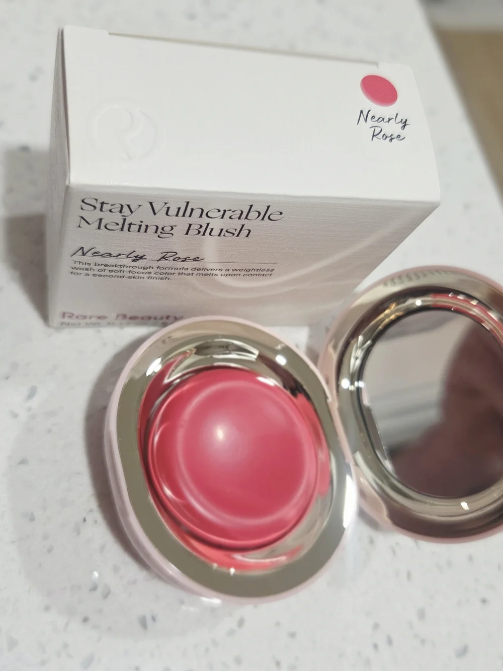 Rare Beauty Stay Vulnerable Melting Blush — Nearly Rose (Pink)